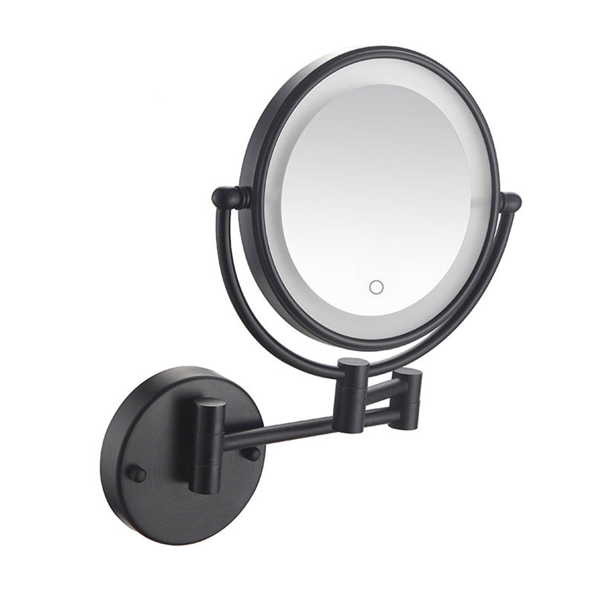 Wall Mounted Makeup Mirror 5x Magnification with LED Light