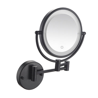 Wall Mounted Makeup Mirror 5x Magnification with LED Light