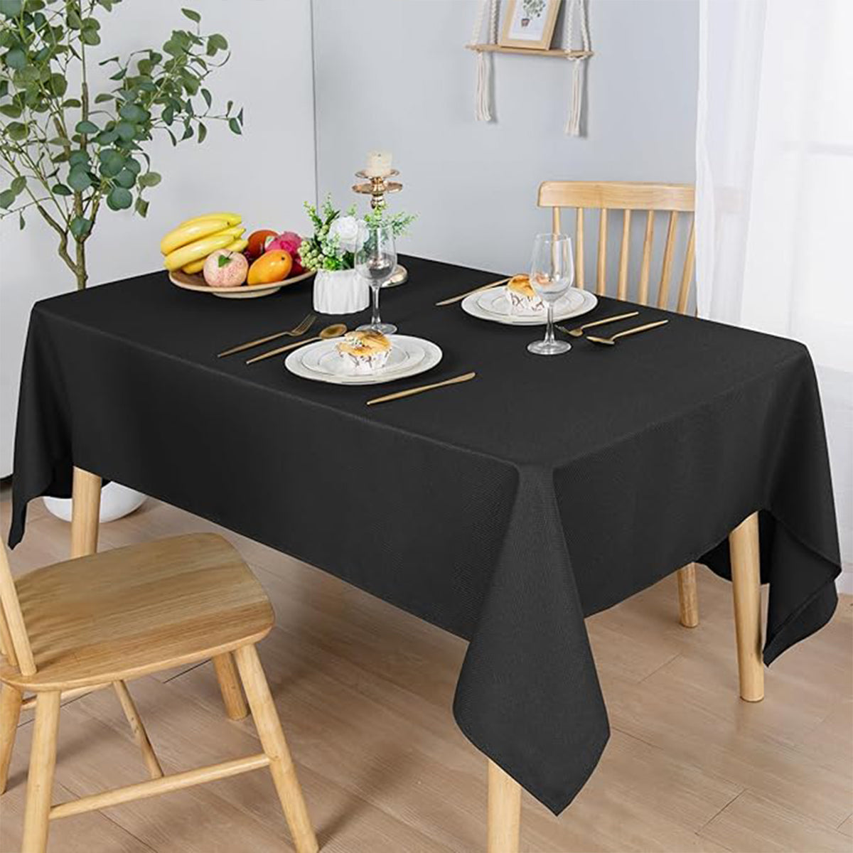 10pcs PEVA Rectangle Tablecloths Solid Colour Waterproof Party Table Covers AU