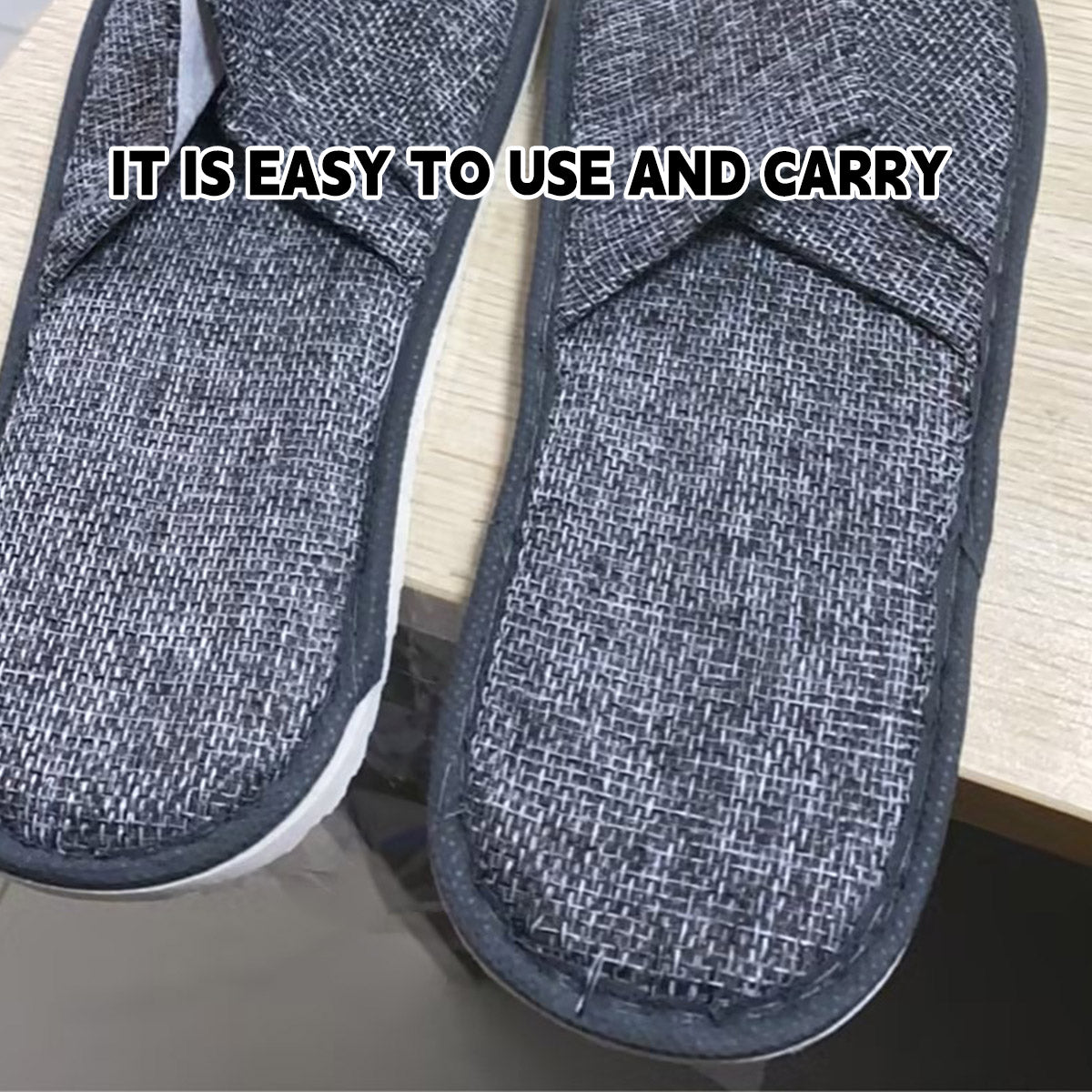 20 Pairs Disposable Portable Slippers Anti-Slip Hotel Use