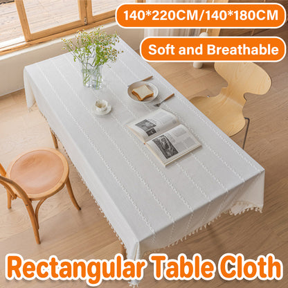 Rectangular Tablecloth Home Dining Table Cover Coffee Table Cloth Waterproof