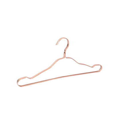 10PCS Metal Clothing Hangers Anti-slip Aluminium Alloy Drying Rack Coat Hanger