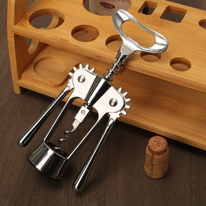 3pcs Red Wine Bottle Opener Corkscrew Set Kitchen Bar Tools for Easy Opening
