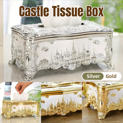 Small Napkin Tissue Box Creative Plastic Desktop Paper Holder Compact Design