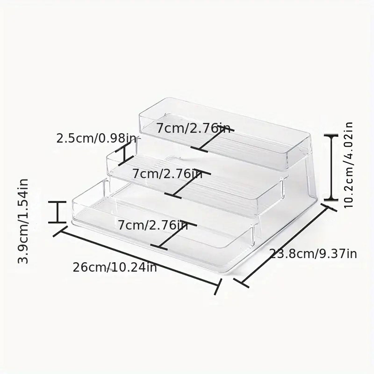 Ladder Storage Rack for Home Organization Multi Tier Shelf Storage for Kitchen
