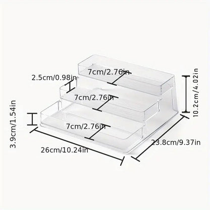 Ladder Storage Rack for Home Organization Multi Tier Shelf Storage for Kitchen