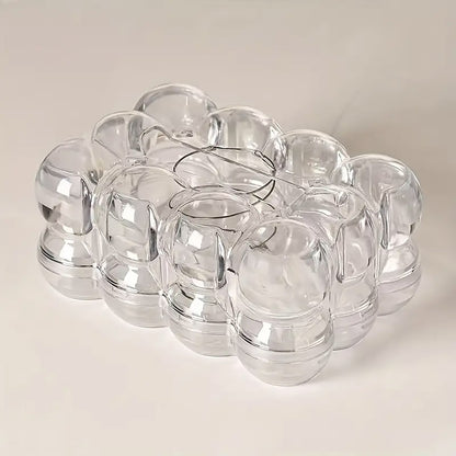 High-end Transparent Tissue Box Living Room Coffee Table Decorative Tissue Box