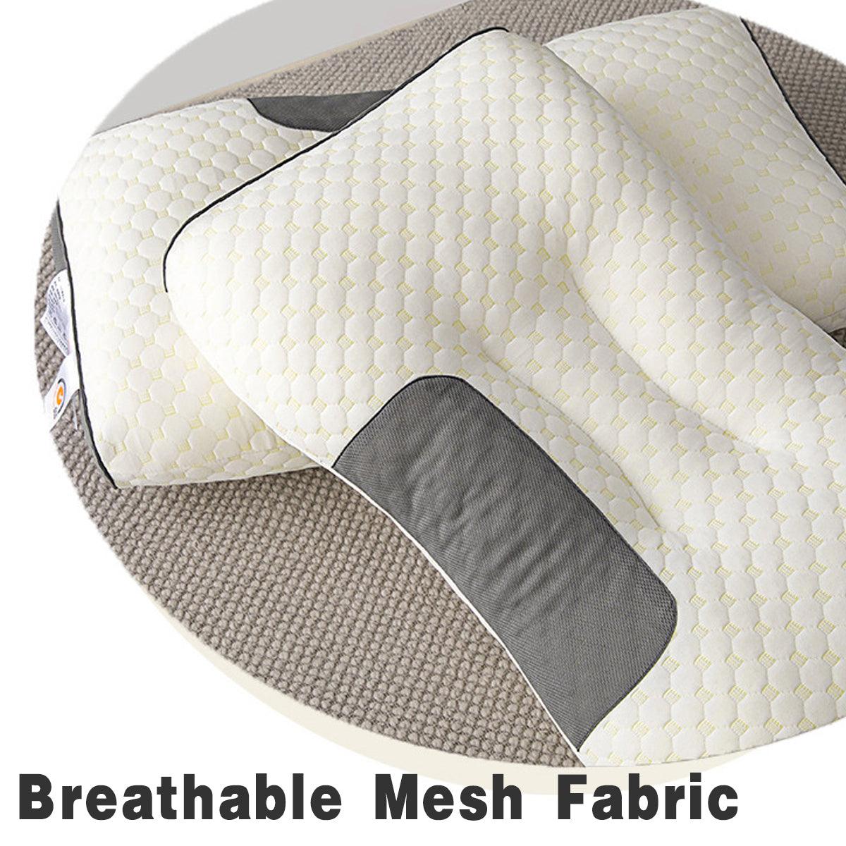 Memory Foam Contour Pillow Ergonomic Design for Neck Pain Relief