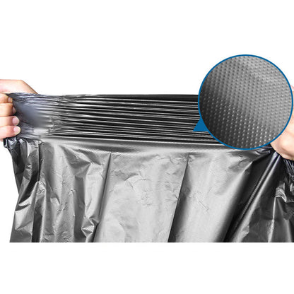 100 Pcs Heavy Duty Black Garbage Bags for Hotel Property