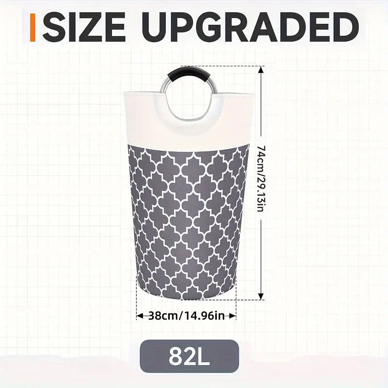 82L Large Capacity Laundry Basket for Dirty Clothes Toy Storage and Organizing