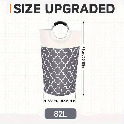 82L Large Capacity Laundry Basket for Dirty Clothes Toy Storage and Organizing