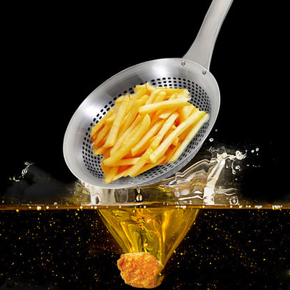 Stainless Steel Colander Spoon Strainer for Pasta Rice and Vegetables