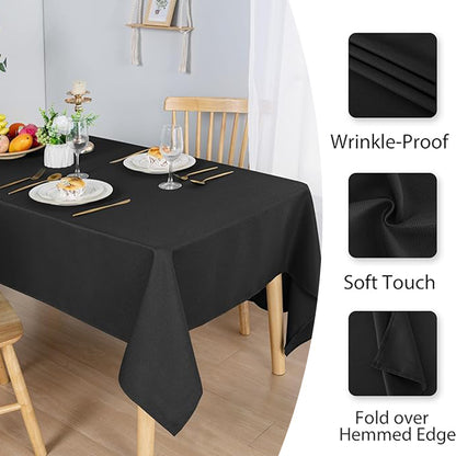 10pcs PEVA Rectangle Tablecloths Solid Colour Waterproof Party Table Covers AU