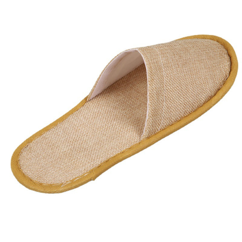50 Pairs Disposable Closed Toe Slippers for Hotel Spa Guest