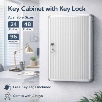 Aluminium Alloy Key Box Wall Mounted Lockable Storage