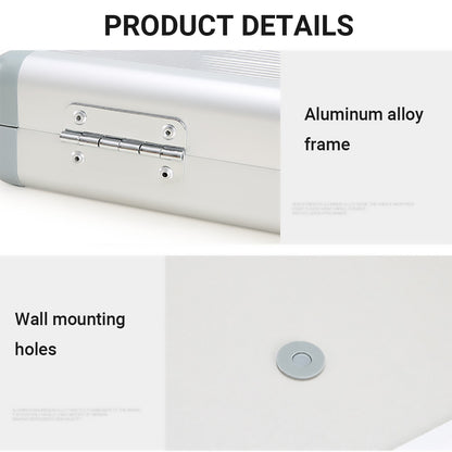 Aluminium Alloy Key Box Wall Mounted Lockable Storage
