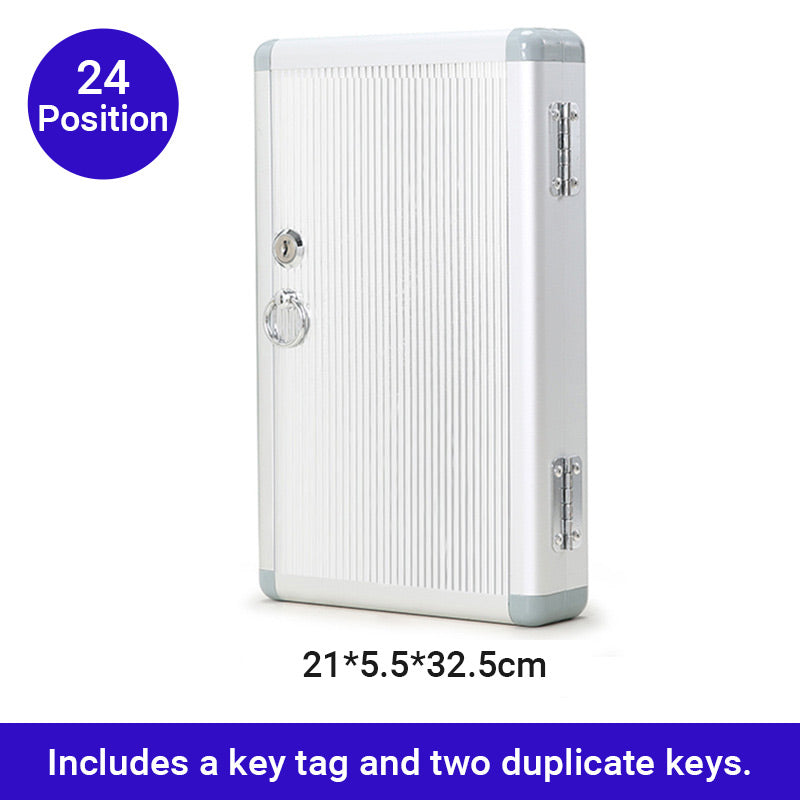 Aluminium Alloy Key Box Wall Mounted Lockable Storage