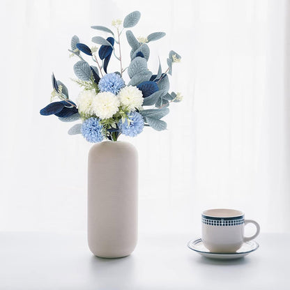 High-End Artificial Eucalyptus Leaves Ball Chrysanthemum Bouquet Home Decor AU