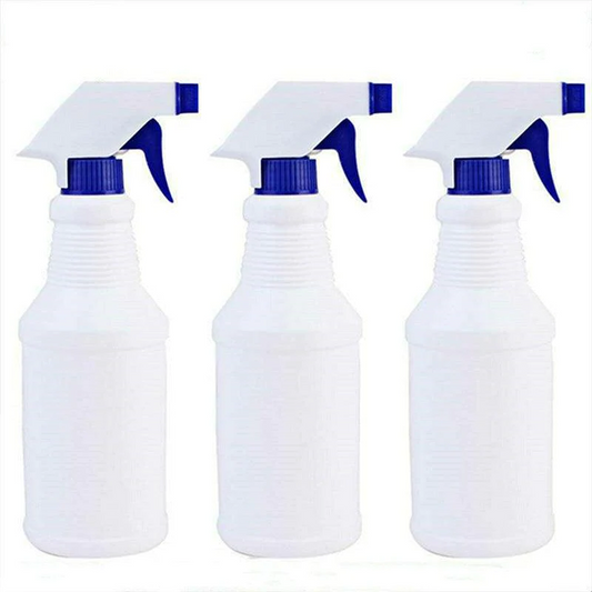 3 Pcs 500ml Trigger Spray Bottle for Garden Plant Watering White