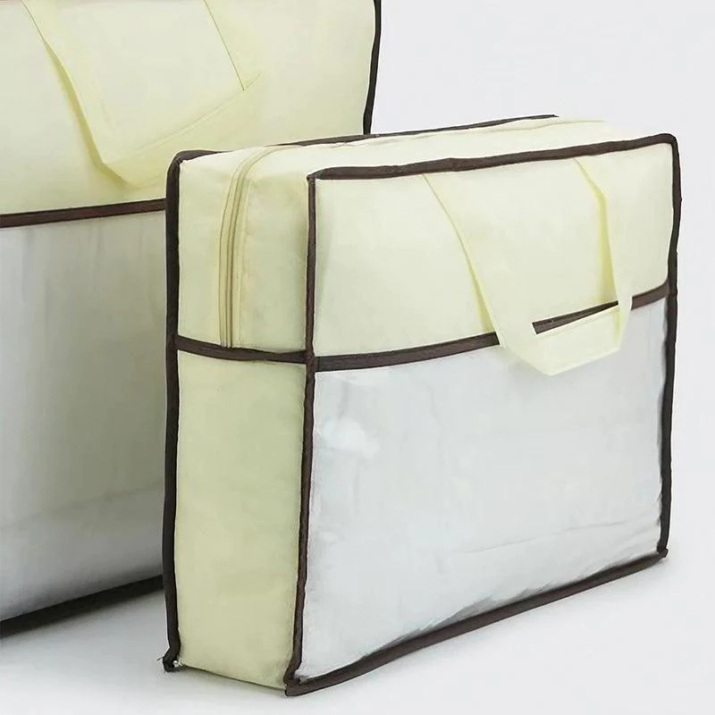5x Dustproof Zip Storage Bag Non-woven Waterproof Quilt Storage Pillow Organizer
