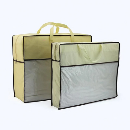 5x Dustproof Zip Storage Bag Non-woven Waterproof Quilt Storage Pillow Organizer