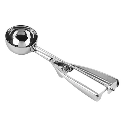 Stainless Steel Ice Cream Scoop with Trigger Release 6cm
