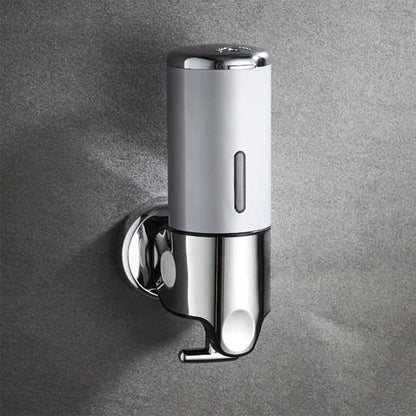 Lever Soap Dispenser Manual Push Shower Gel Hotel Bathroom Use