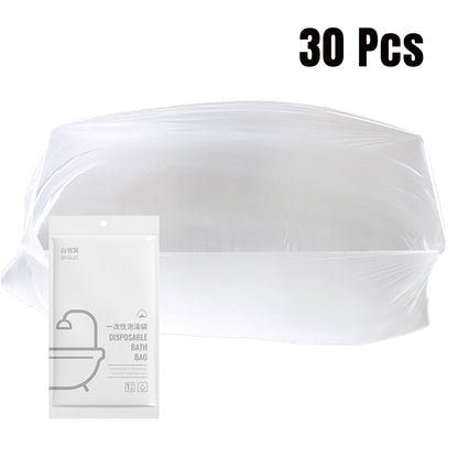 30 Pcs Disposable Bathtub Liner Film for Hotel and Spa