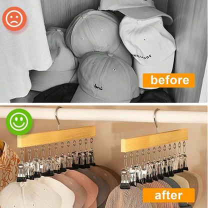 Wholesale Solid Wood Socks Clip 10 Clip In-line Hanger Can Be Hung Tie Suspenders Tight Pants Scarf Clip 12 Clip