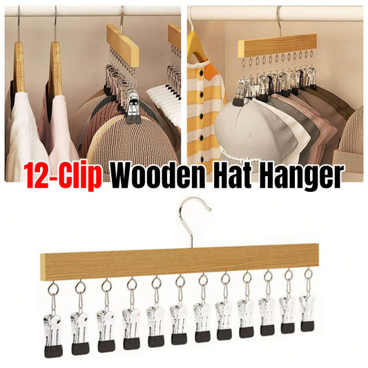 Wholesale Solid Wood Socks Clip 10 Clip In-line Hanger Can Be Hung Tie Suspenders Tight Pants Scarf Clip 12 Clip