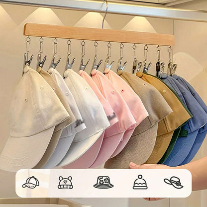 Wholesale Solid Wood Socks Clip 10 Clip In-line Hanger Can Be Hung Tie Suspenders Tight Pants Scarf Clip 12 Clip