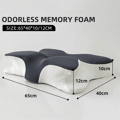 Butterfly Memory Foam Pillow in 2 Colours – Product View 3