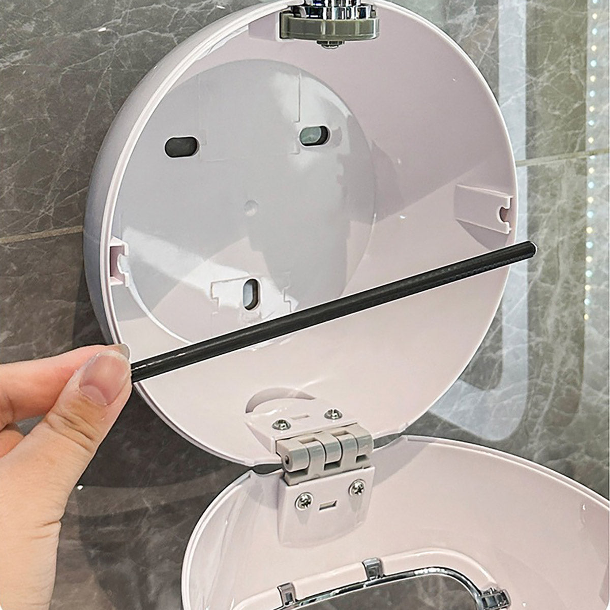 Wall Mounted Paper Towel Holder for Kitchen and Bathroom Roll Dispenser Storage