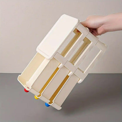 3 Layer Small Drawer Storage Box Plastic Desktop Organiser Mini Desk Storage