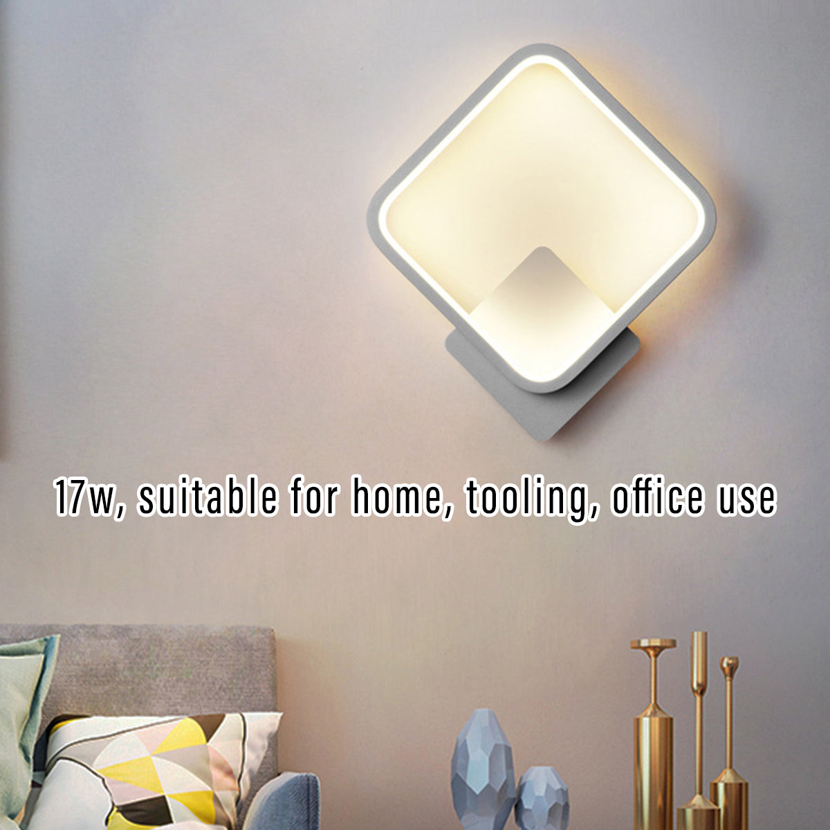 Simple Bedroom Wall Lamp Bedside Light Living Room Wall Decor LED Lighting AU