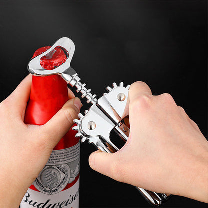 3pcs Red Wine Bottle Opener Corkscrew Set Kitchen Bar Tools for Easy Opening