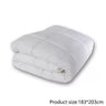 Mattress Comfort Pad with Quilted Sections — 183*203cm / Cotton Down-Proof Fabric