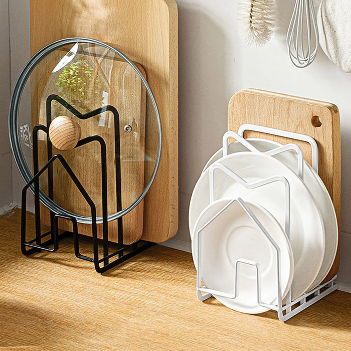 Pot Lid Organiser with 3cm Storage Slots