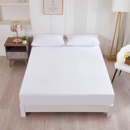 Fitted Mattress Protector Waterproof Bed Cover Sheet