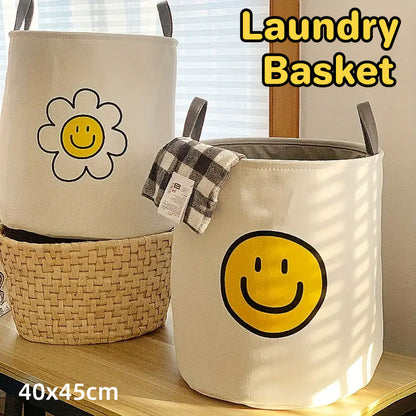 Large Laundry Basket Foldable Storage Bin Clothes Hamper Toy Organizer for Home