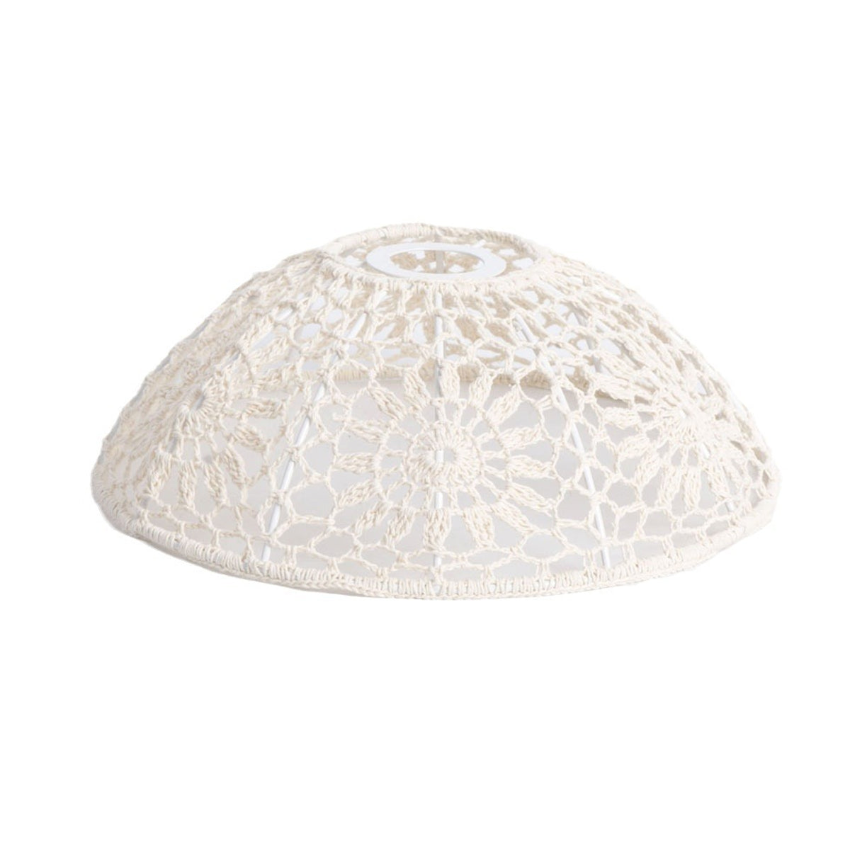 Bohemian Cotton Rope Woven Lampshade for Ceiling Pendant 30cm