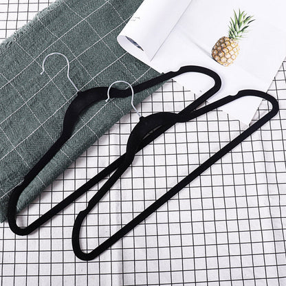 50 Pcs Black Velvet Coat Hangers for Guest Rooms – Product View 9