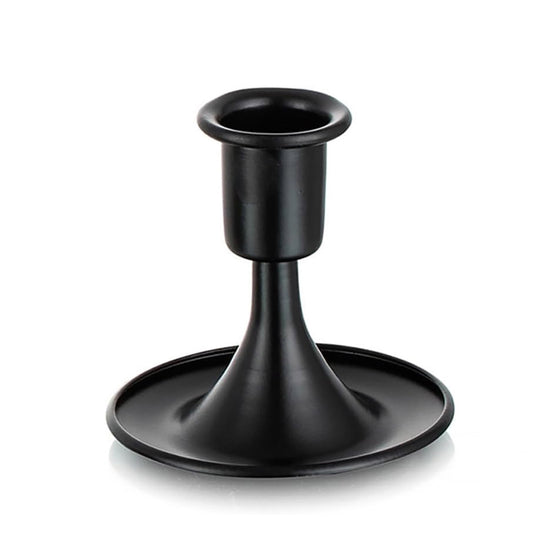 Iron Candlestick Stand Holder Retro Style Taper Candle Holder Set of 4