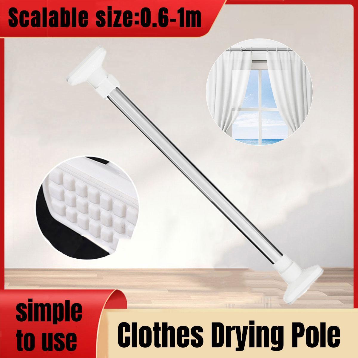 Adjustable Shower Curtain Rod for Bathrooms – Product View 2