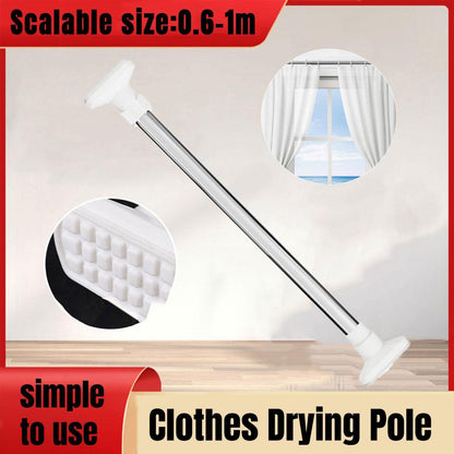 Adjustable Shower Curtain Rod for Bathrooms – Product View 2