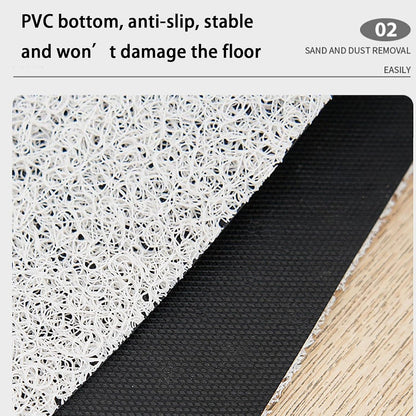 Cartoon Style Non-Slip PVC Floor Mat for Entrance Door