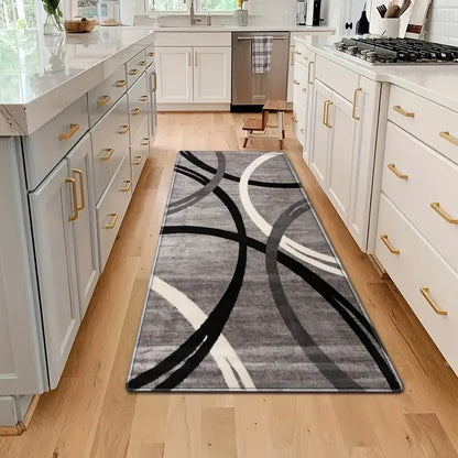2pcs Long Kitchen Floor Mats Dirty Resistant Durable Washable Home Floor Mats
