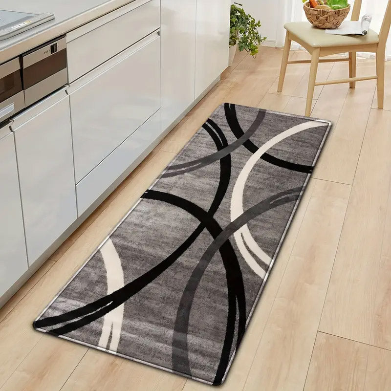 2pcs Long Kitchen Floor Mats Dirty Resistant Durable Washable Home Floor Mats