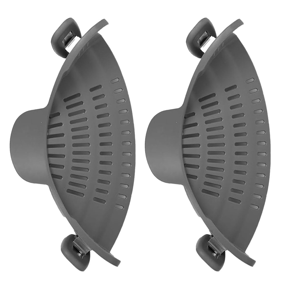 Water Filter Clip 2pcs Wide Mouth Strainer Drain Holder for Pot Vegetable Fruit