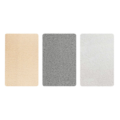 Non Slip Bathroom Mat Waterproof PVC Soft Washable Floor Rug